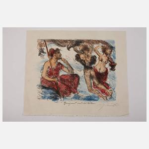 Lovis Corinth, "Ganymed und der Adler"