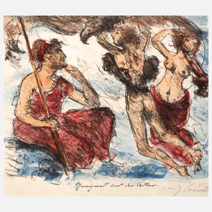 Lovis Corinth, "Ganymed und der Adler"