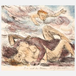 Lovis Corinth, "Io mit der Wolke"