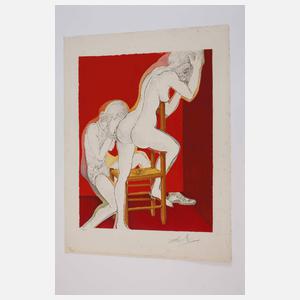 Nach Salvador Dali, aus "Le Marquis de Sade"