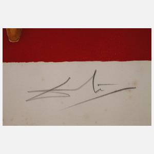 Nach Salvador Dali, aus "Le Marquis de Sade"