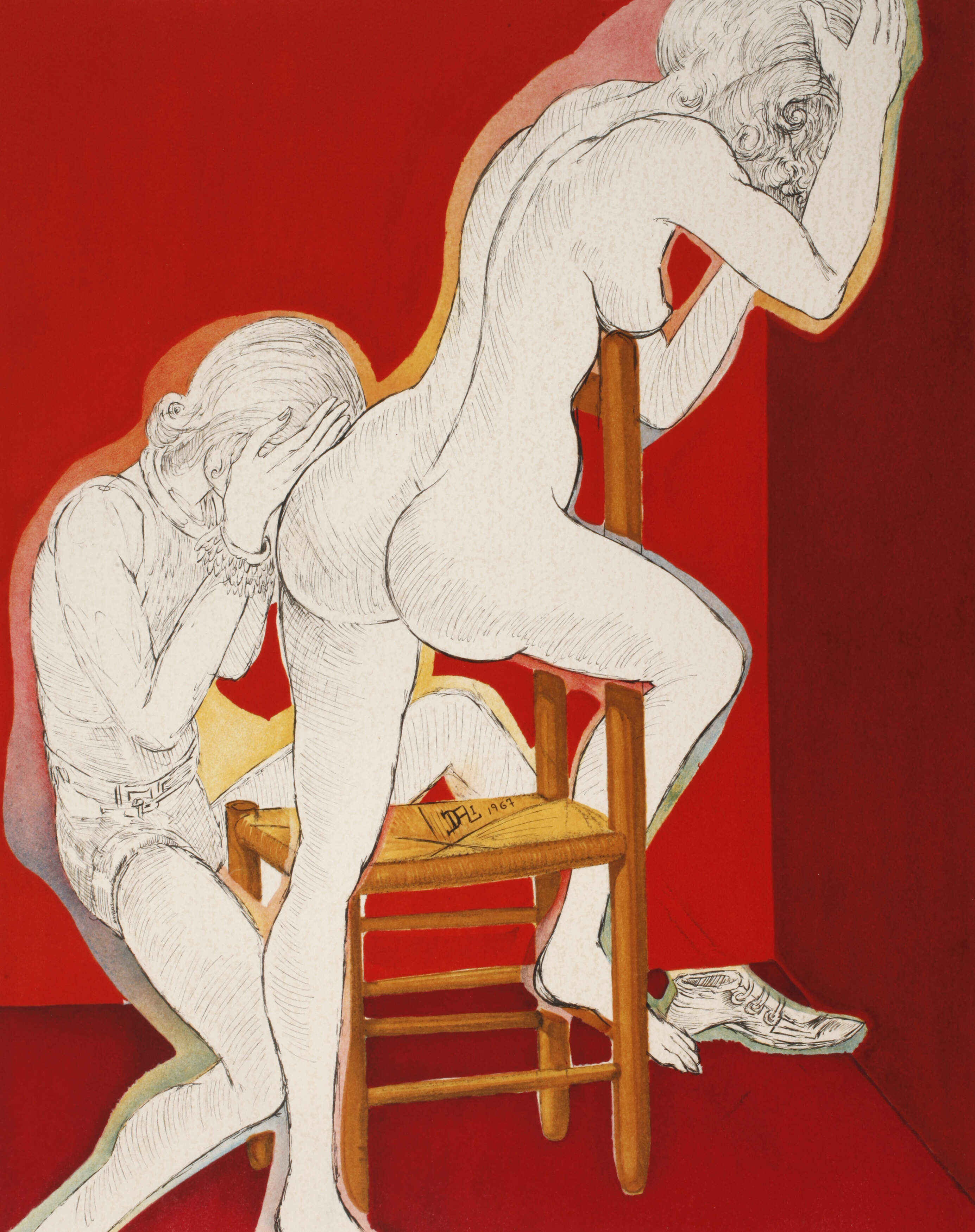 Nach Salvador Dali, aus "Le Marquis de Sade"