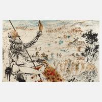 Salvador Dali, "Don Quijote de cervantes"111
