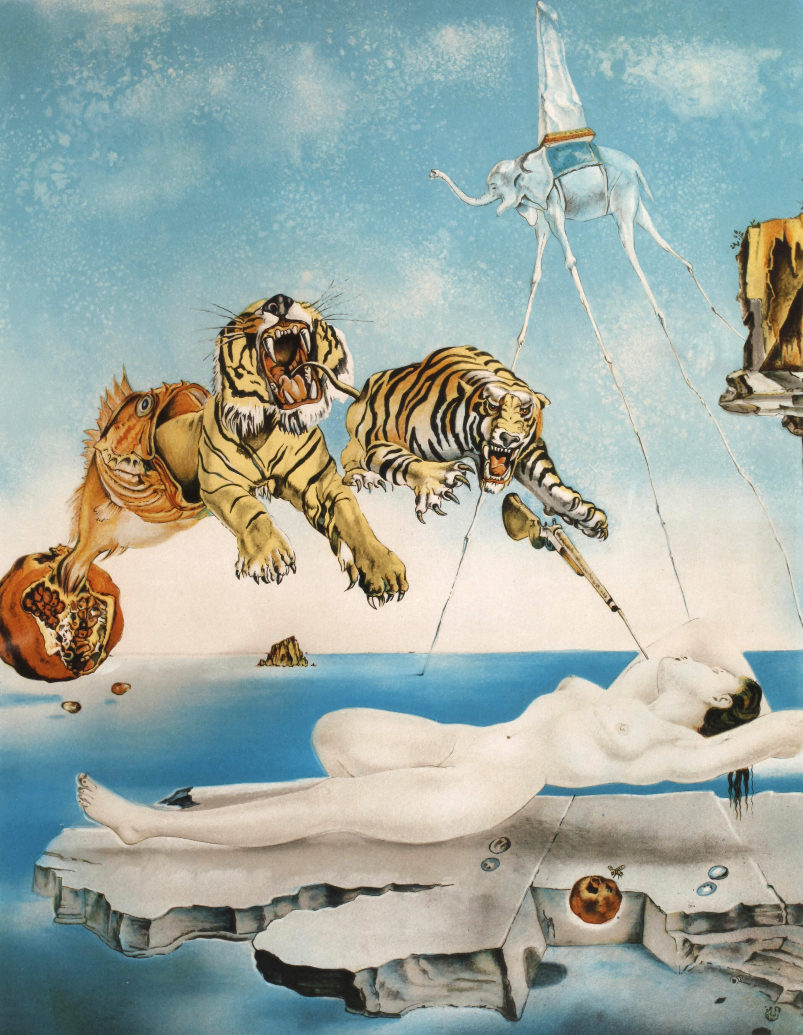 Salvador Dali, Surrealistische Komposition
