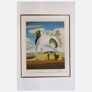 Salvador Dali, Atavistische Ruinen nach dem Regen