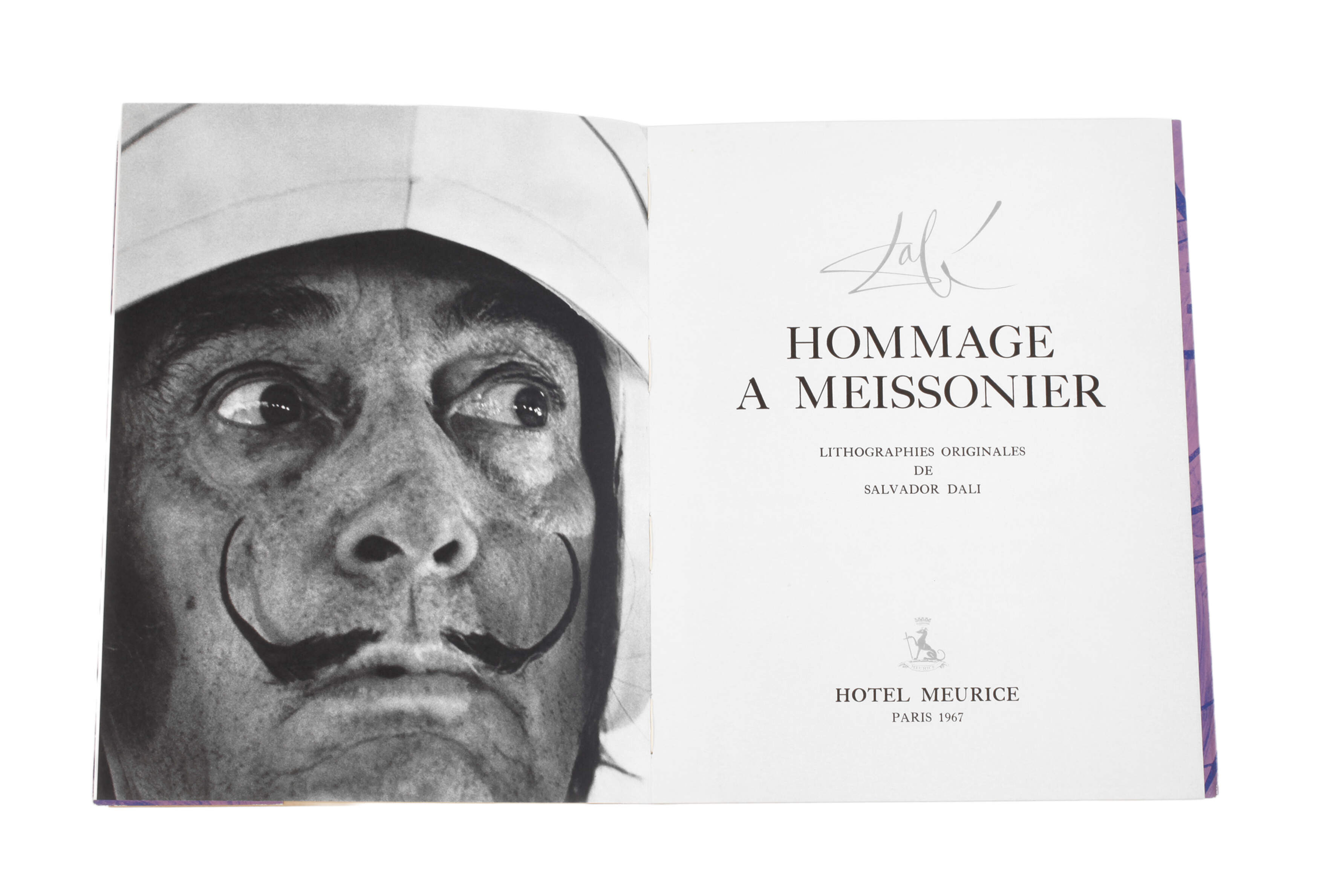 Salvador Dali, "Hommage de Meissonier"