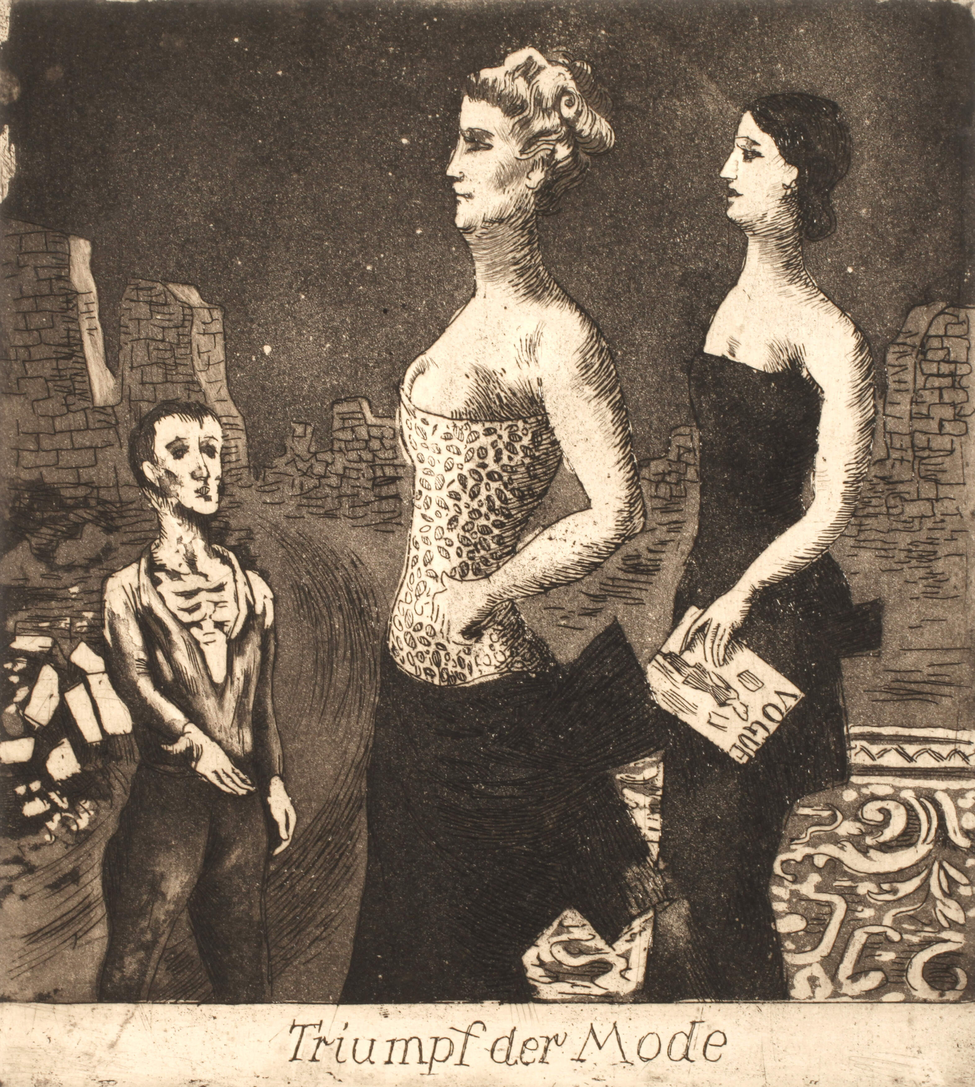 August Wilhelm Dressler, "Triumph der Mode"