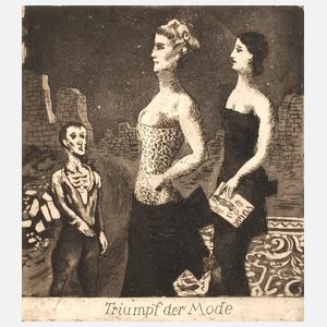 August Wilhelm Dressler, "Triumph der Mode"