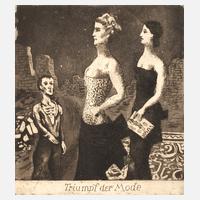 August Wilhelm Dressler, "Triumph der Mode"111