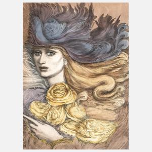 Ernst Fuchs, "Malcha"