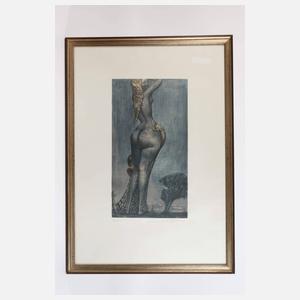 Ernst Fuchs, "Frau Lot"