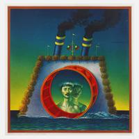 Rudolf Hausner, "Adam, Maschinist"111