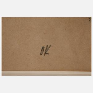 Oskar Kokoschka, Paar Lithographien