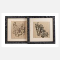 Oskar Kokoschka, Paar Lithographien111