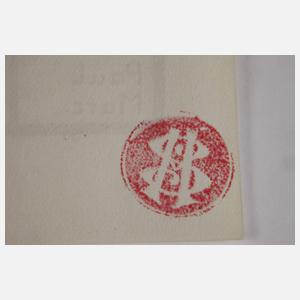 Franz Marc, Paar Exlibris