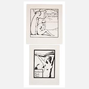 Franz Marc, Paar Exlibris