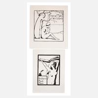 Franz Marc, Paar Exlibris111