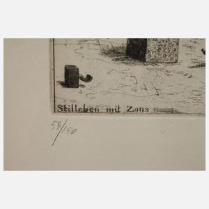 Maurillo Minuzzi, "Stilleben mit Zons"