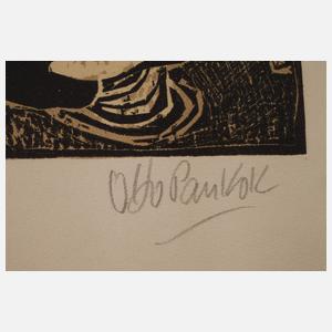 Otto Pankok, "Lauschende Kinder"