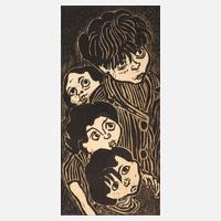 Otto Pankok, "Lauschende Kinder"111