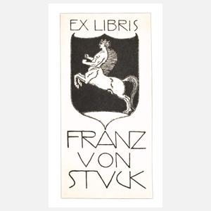 Franz von Stuck, Eigenexlibris