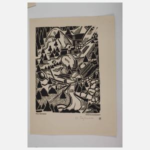 Willi Tegtmeier, Holzschnittkonvolut