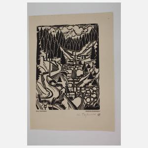 Willi Tegtmeier, Holzschnittkonvolut