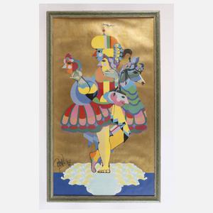 Bjørn Wiinblad, "Carnival"