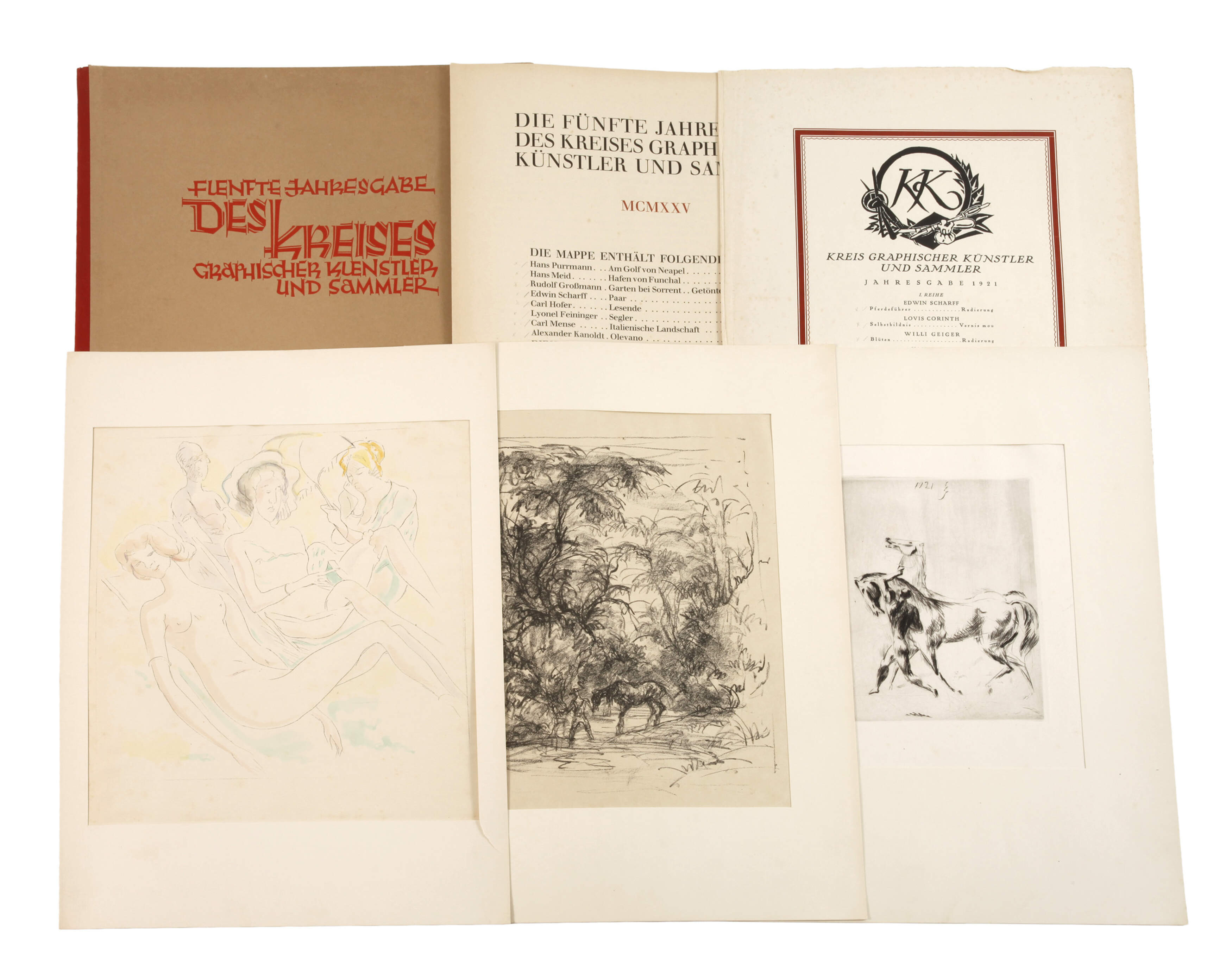 Gaben des Kreises grafischer Künstler und Sammler