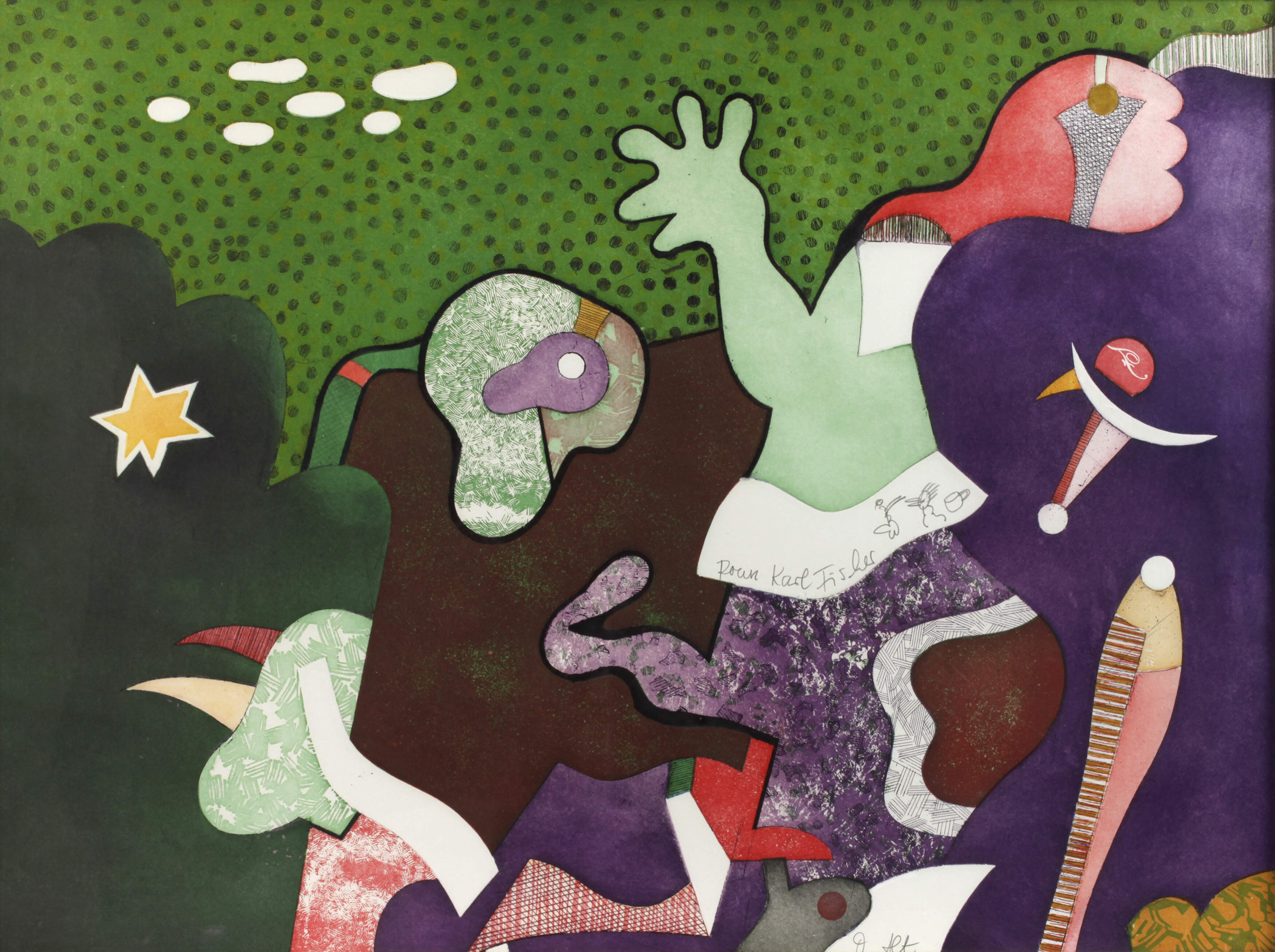 Otmar Alt, Abstrakte Figuren