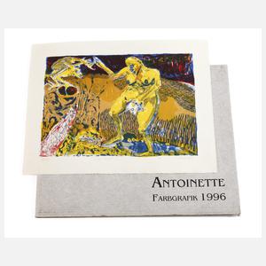 Antoinette, Mappenwerk