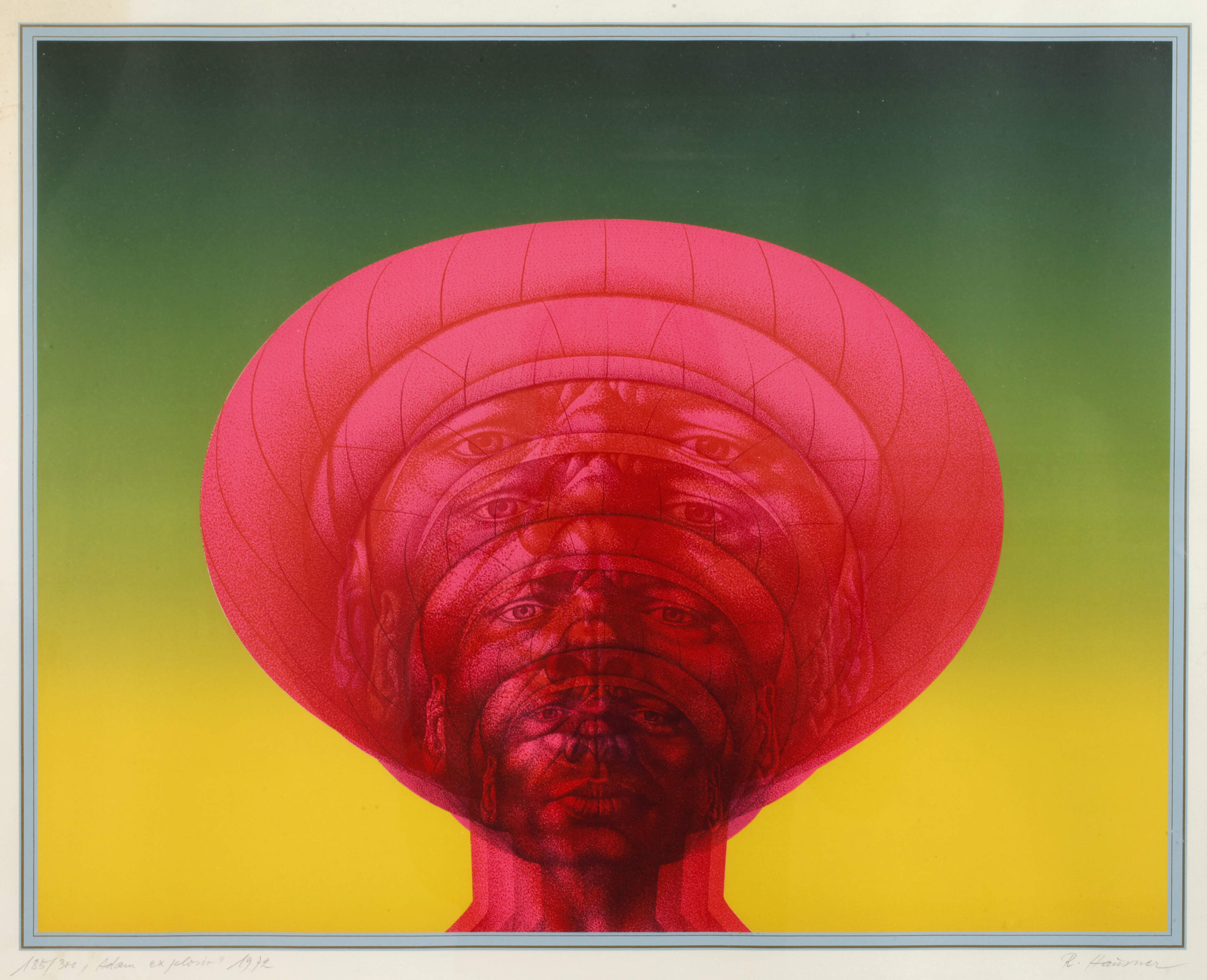 Rudolf Hausner, "Adam explosiv"