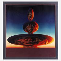 Rudolf Hausner, "Bei Sonnenaufgang"111