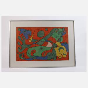 Joan Miró, aus "Ubu Roi"