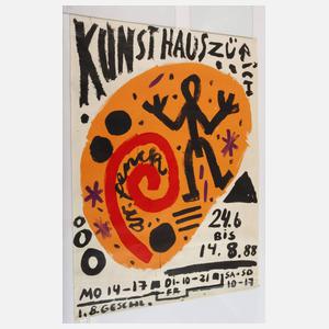 A. R. Penck, Plakat Kunsthaus Zürich