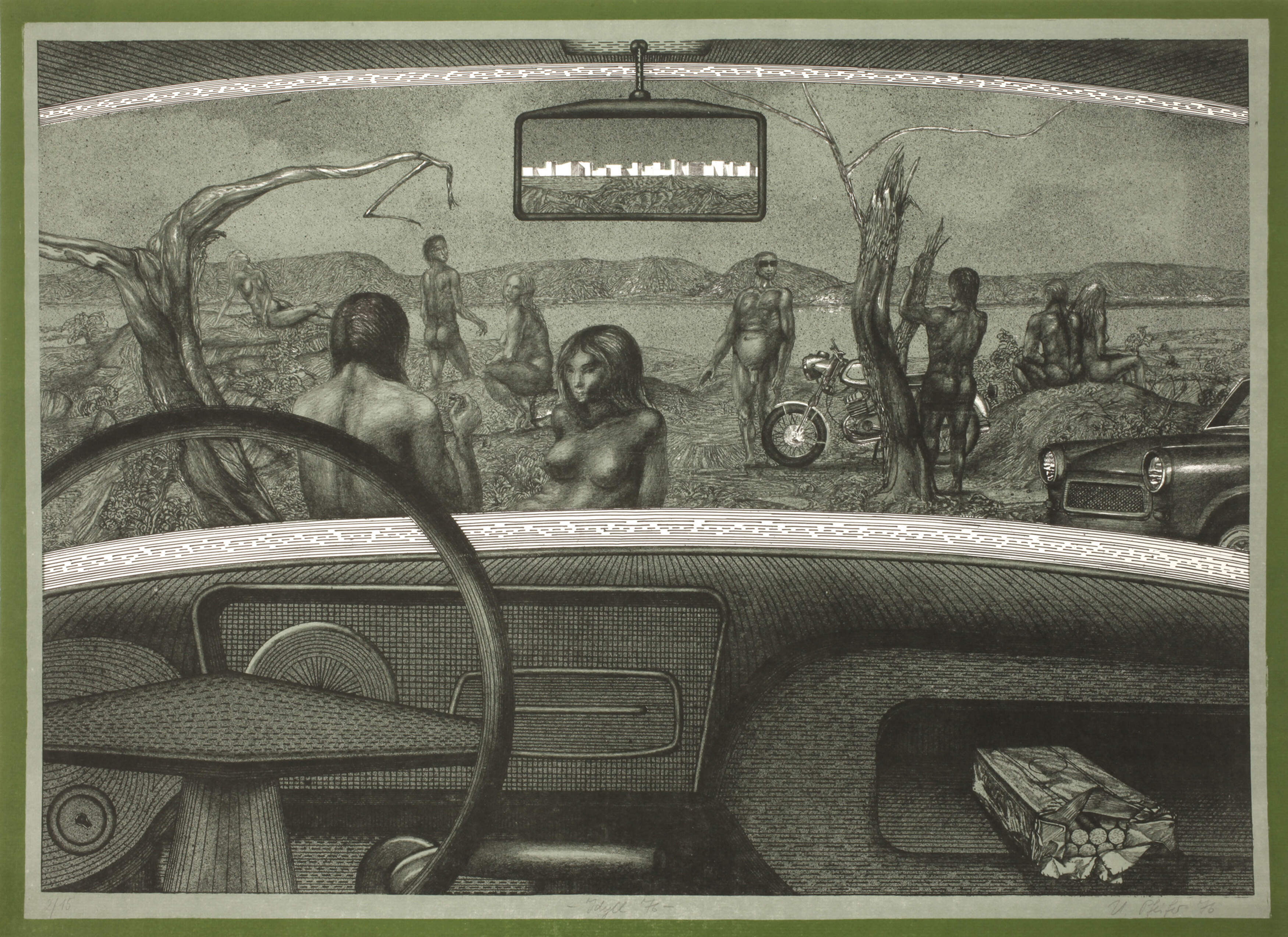 Uwe Pfeifer, "Idyll 76"