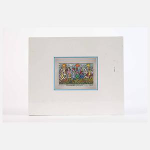 James Rizzi, "Running is Fun"