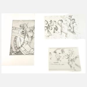 André Thomkins, Grafiken