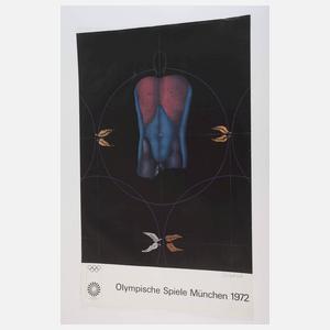 Konvolut Olympiaplakate München 1972