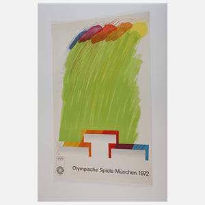 Konvolut Olympiaplakate München 1972
