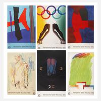 Konvolut Olympiaplakate München 1972111