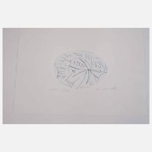 Penck/Breidenbruch, Radierung Gemeinschaftswerk