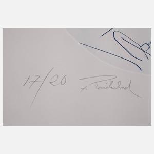 Penck/Breidenbruch, Radierung Gemeinschaftswerk