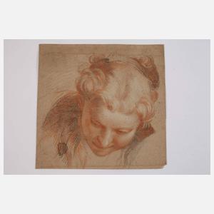 Altmeisterzeichnung, Kopfstudie