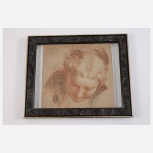 Altmeisterzeichnung, Kopfstudie