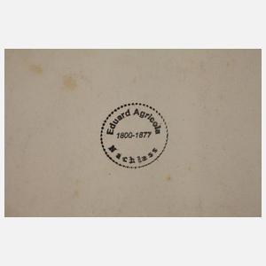 Eduard Agricola, Brunnen in Italien