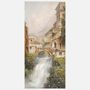 Giovanni Battista, Italienische Stadtansicht