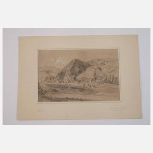 Johann Georg von Dillis, attr., Voralpenlandschaft