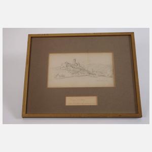 Hugo Mühlig, attr., Blick auf Pappenheim