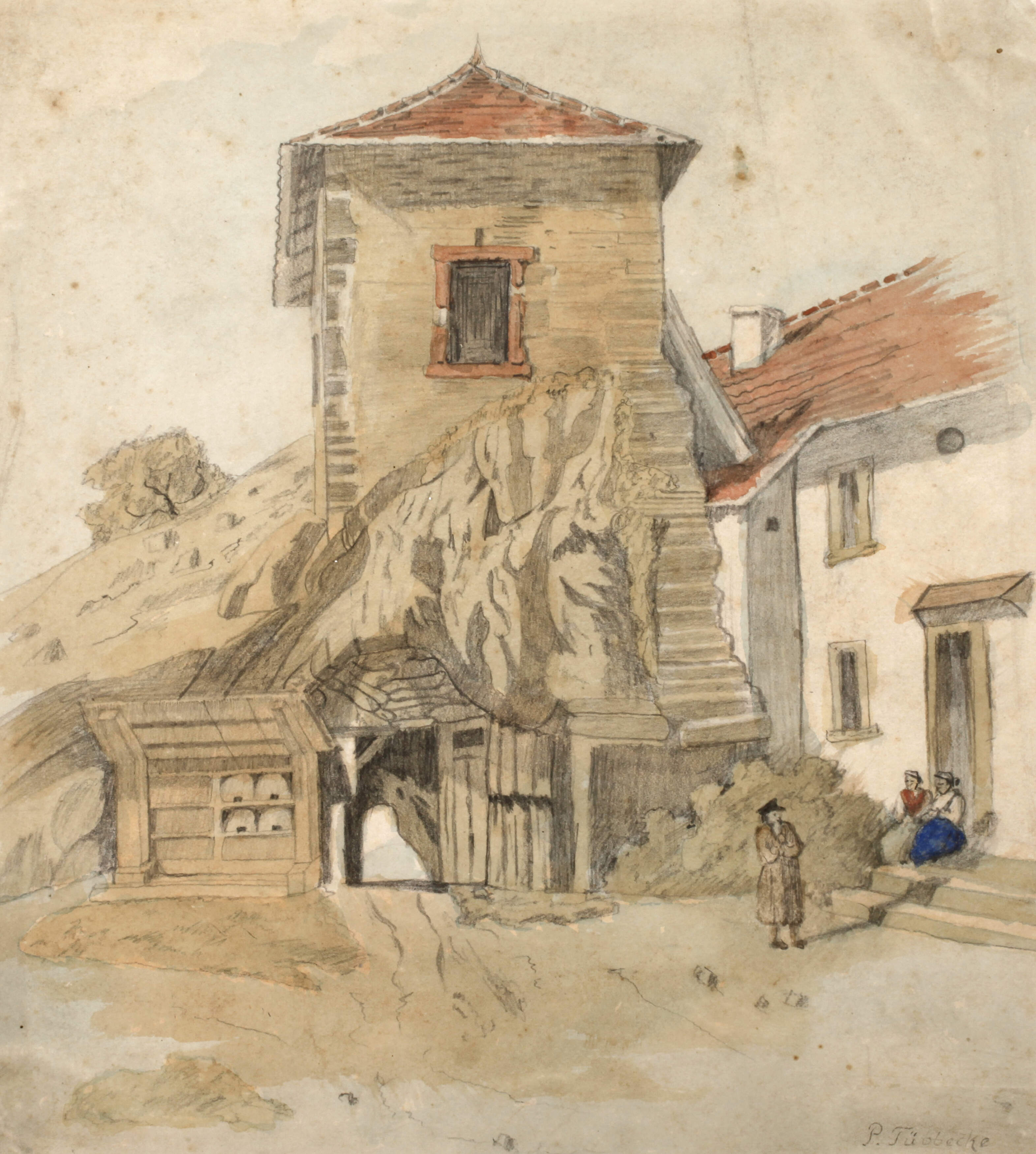 Paul Tübbecke, Auf Schloss Hornberg